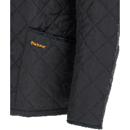 Blue Polyamide Full-Length Jacket