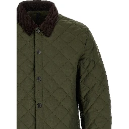 Bicolor Polyamide Full-Length Jacket