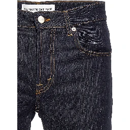 Blue Cotton Jeans Denim
