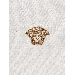 White Cotton Polo Shirt