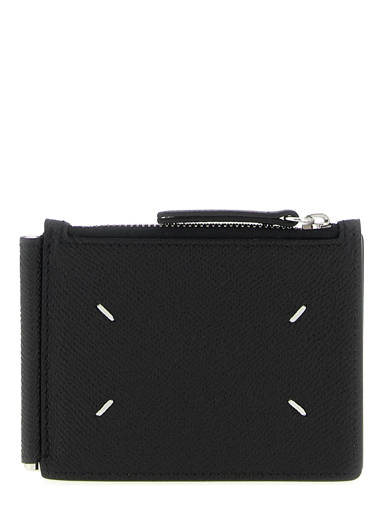 Black Leather Leather Wallet
