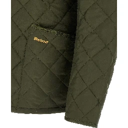 Bicolor Polyamide Full-Length Jacket