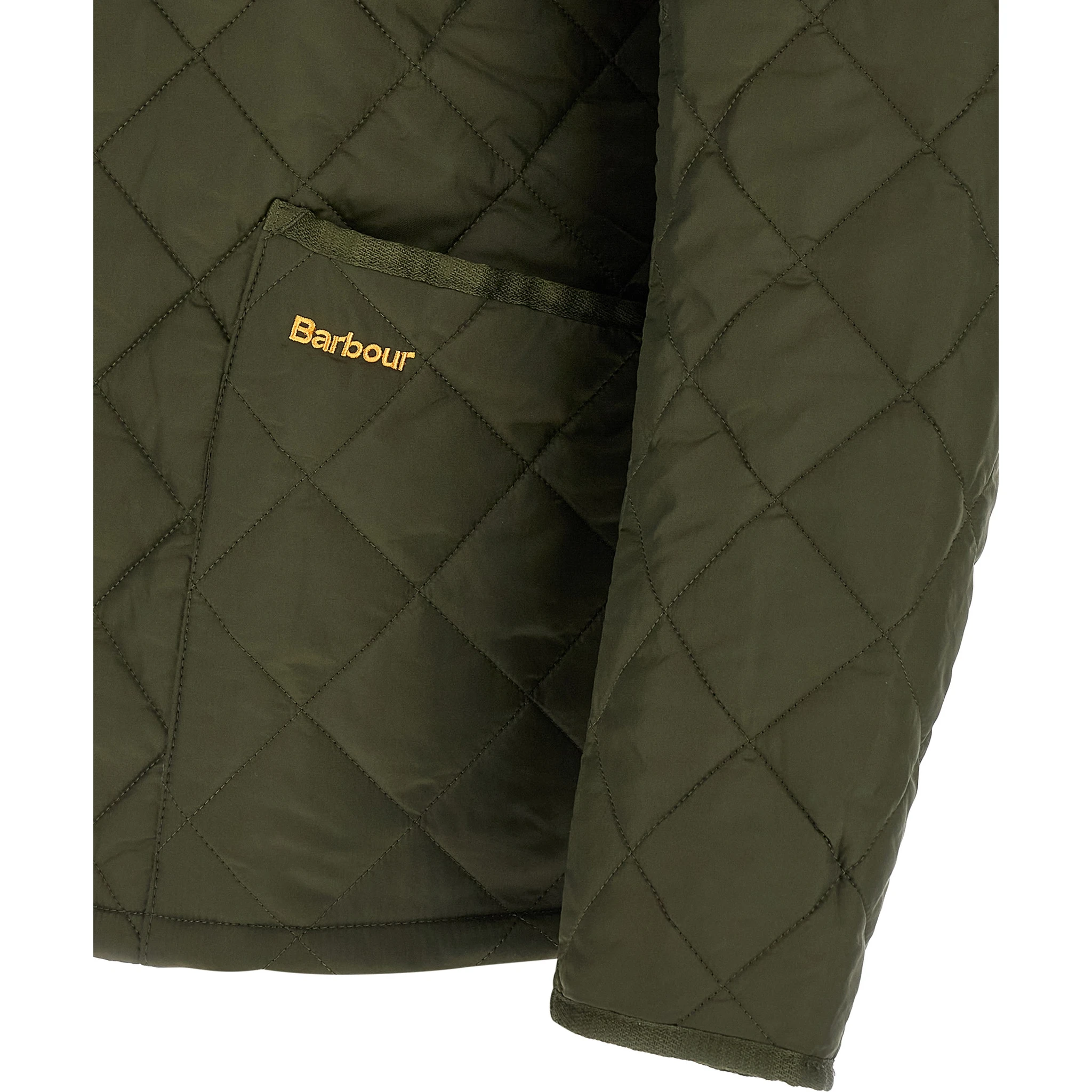Bicolor Polyamide Full-Length Jacket