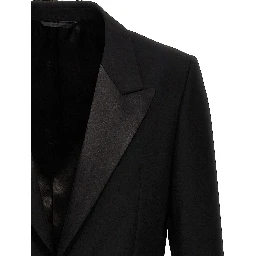 Black Wool Blazer
