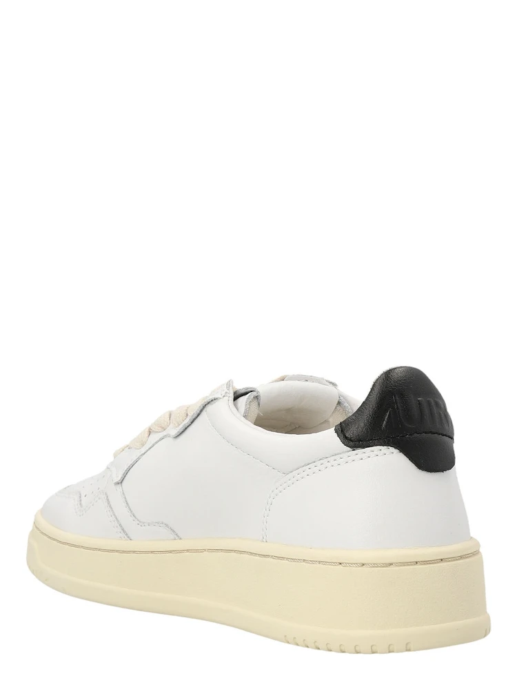 Bicolor Cowhide Low Top Sneakers alternative