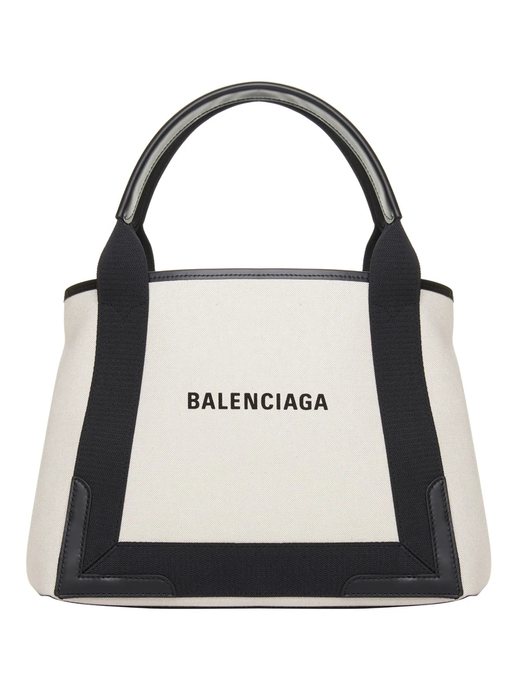 Bicolor Canvas Tote Bag
