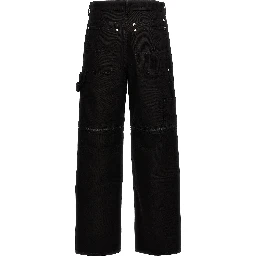 Black Cotton Jeans Denim