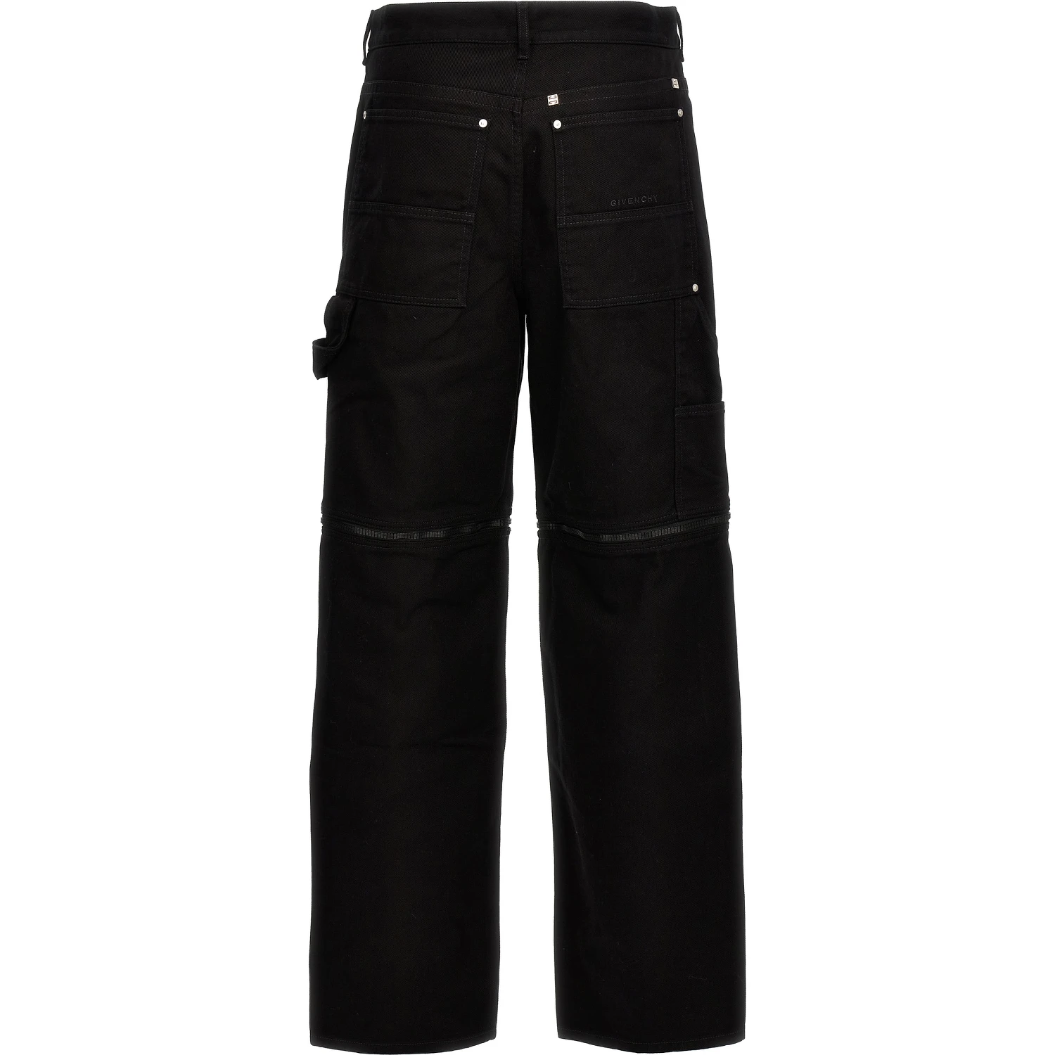 Black Cotton Jeans Denim