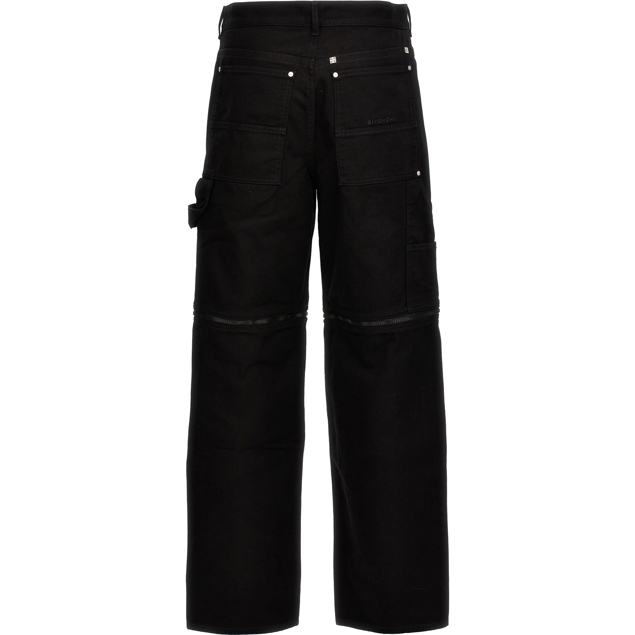 Black Cotton Jeans Denim