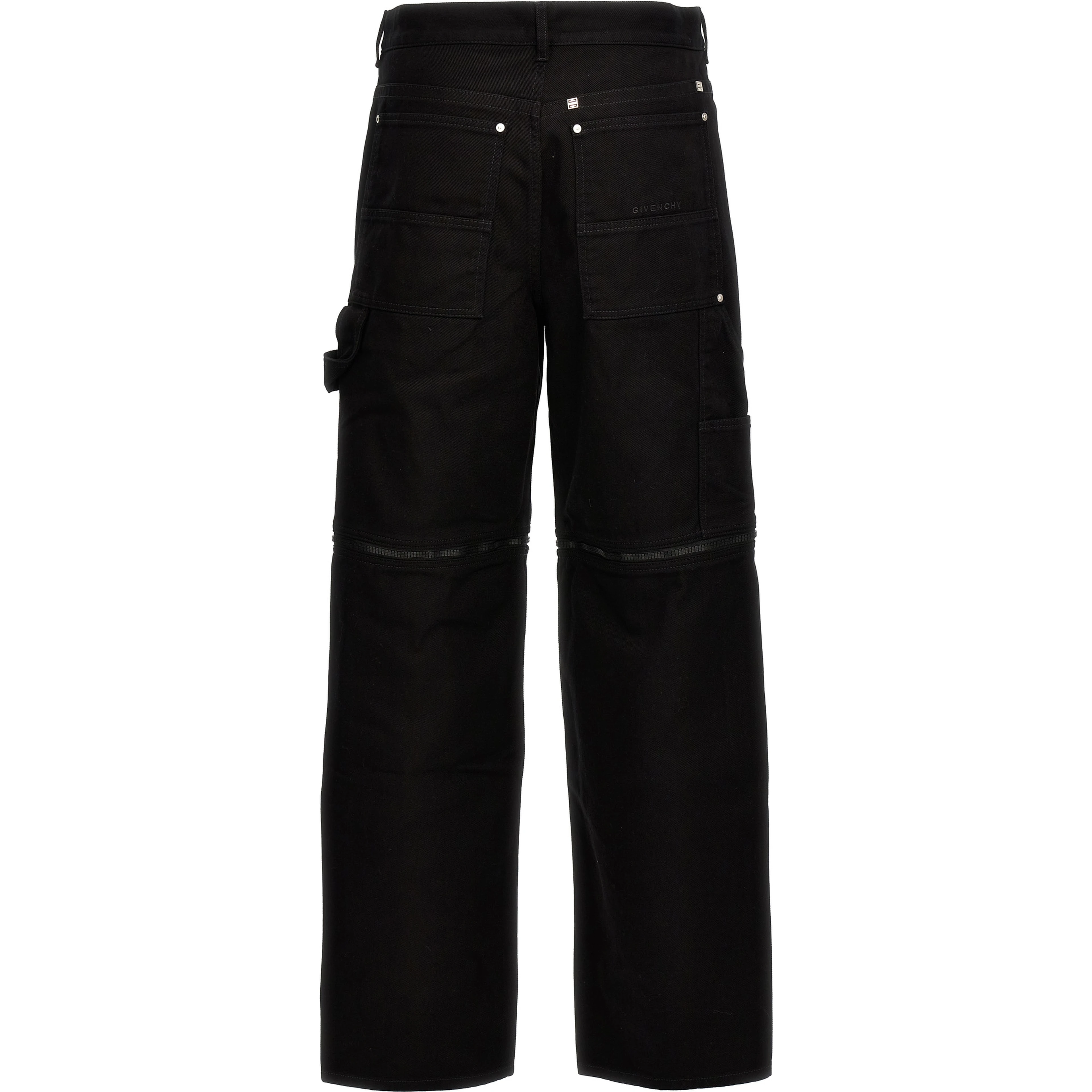Black Cotton Jeans Denim