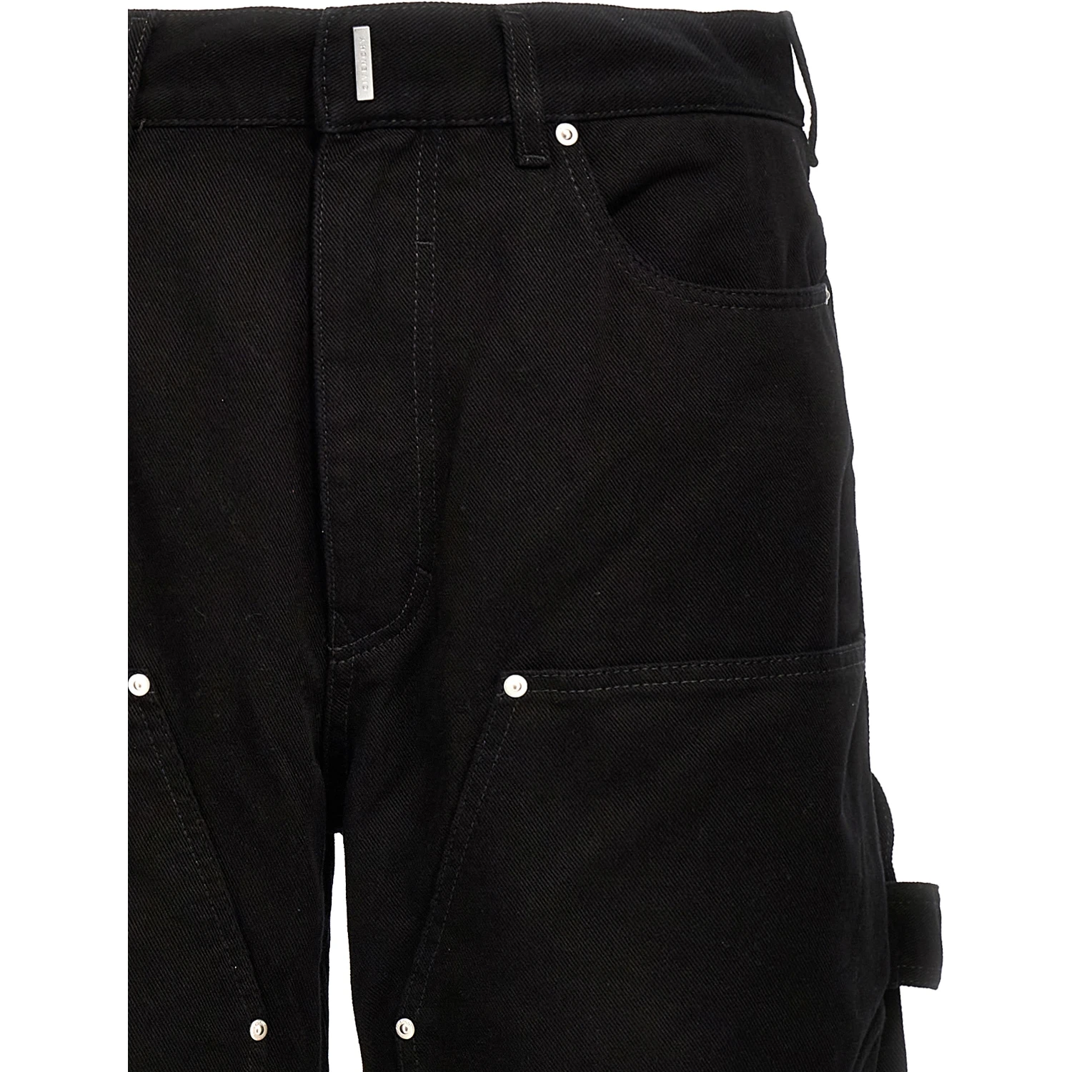 Black Cotton Jeans Denim