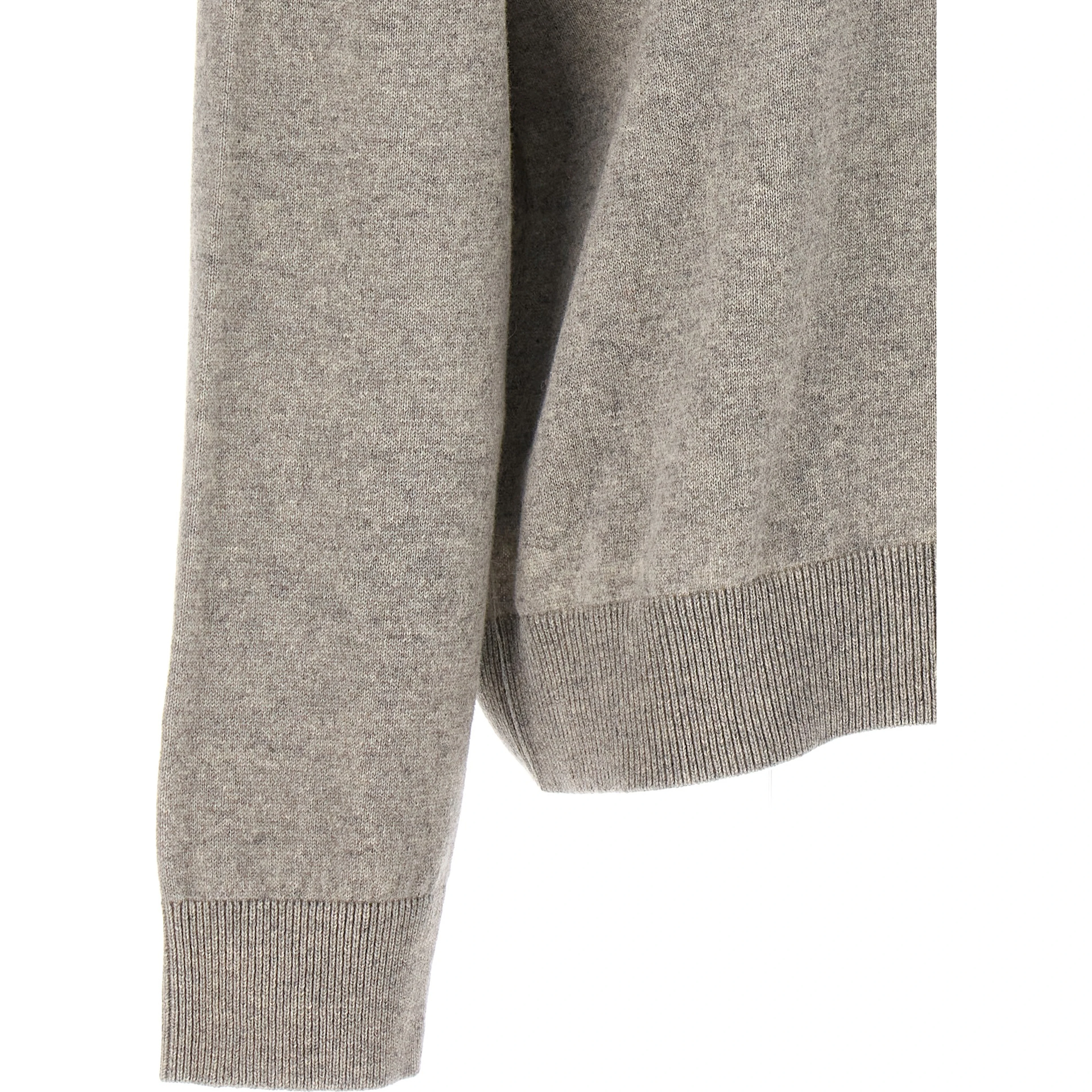 Gray Cashmere Cardigan