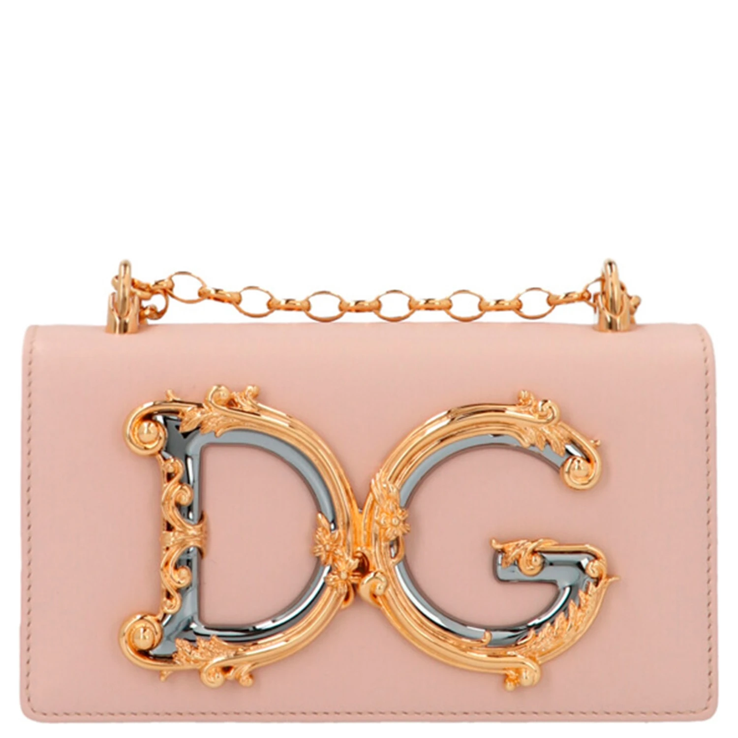 Multicolor Lamb Leather Crossbody Bag