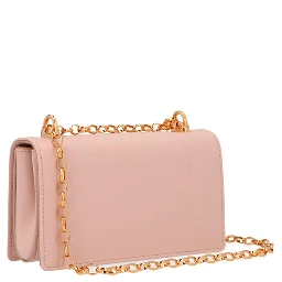 Multicolor Lamb Leather Crossbody Bag