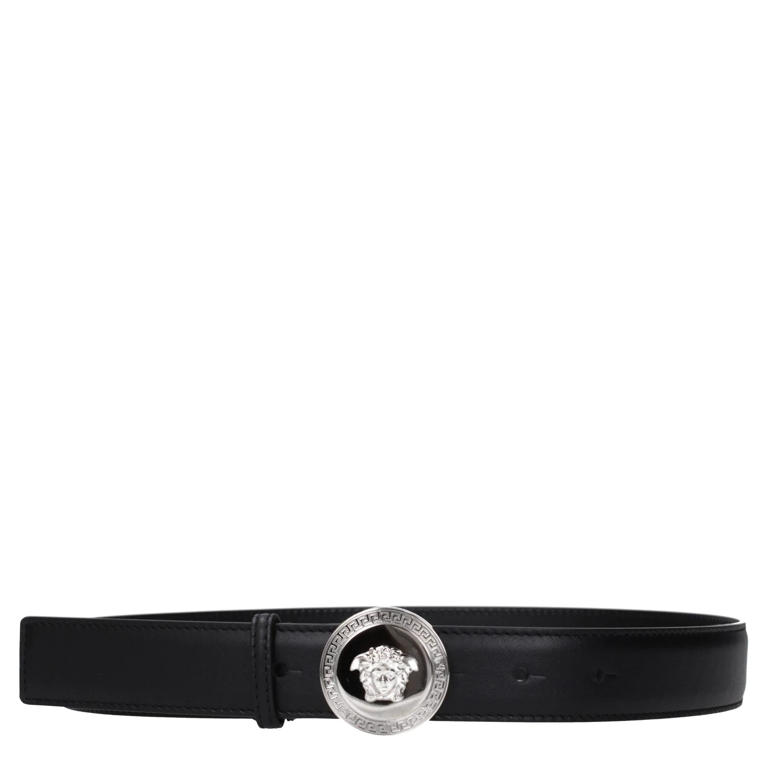 Black Leather Regular Belt