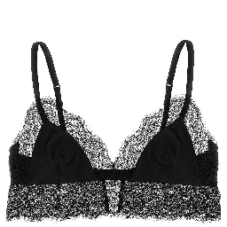 Black Silk Bra