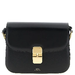 Black Cowhide Crossbody Bag