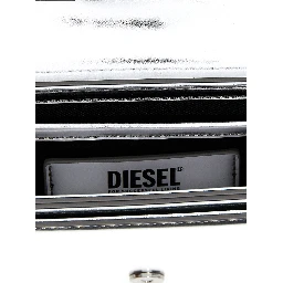 Silver Cowhide Shoulder Bag