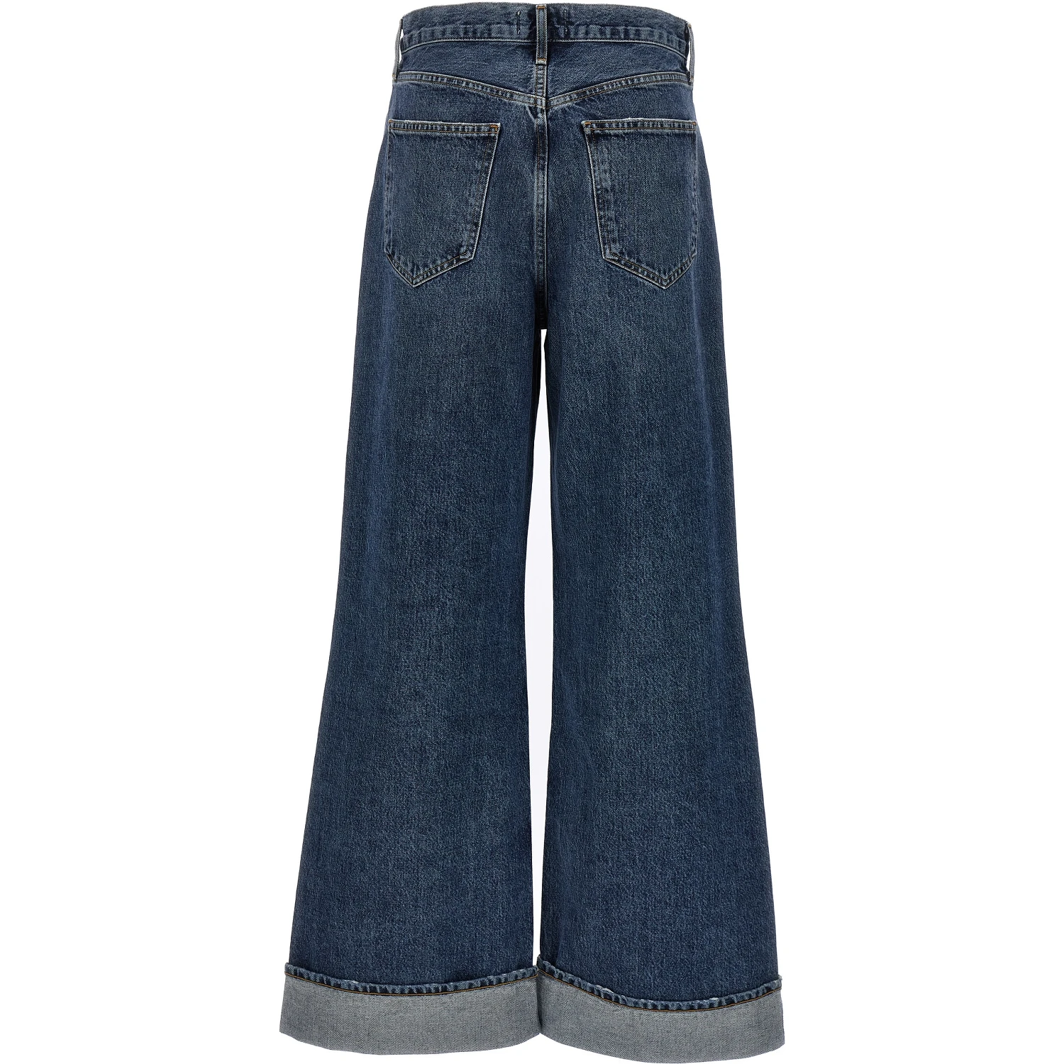 Blue Cotton Jeans Denim