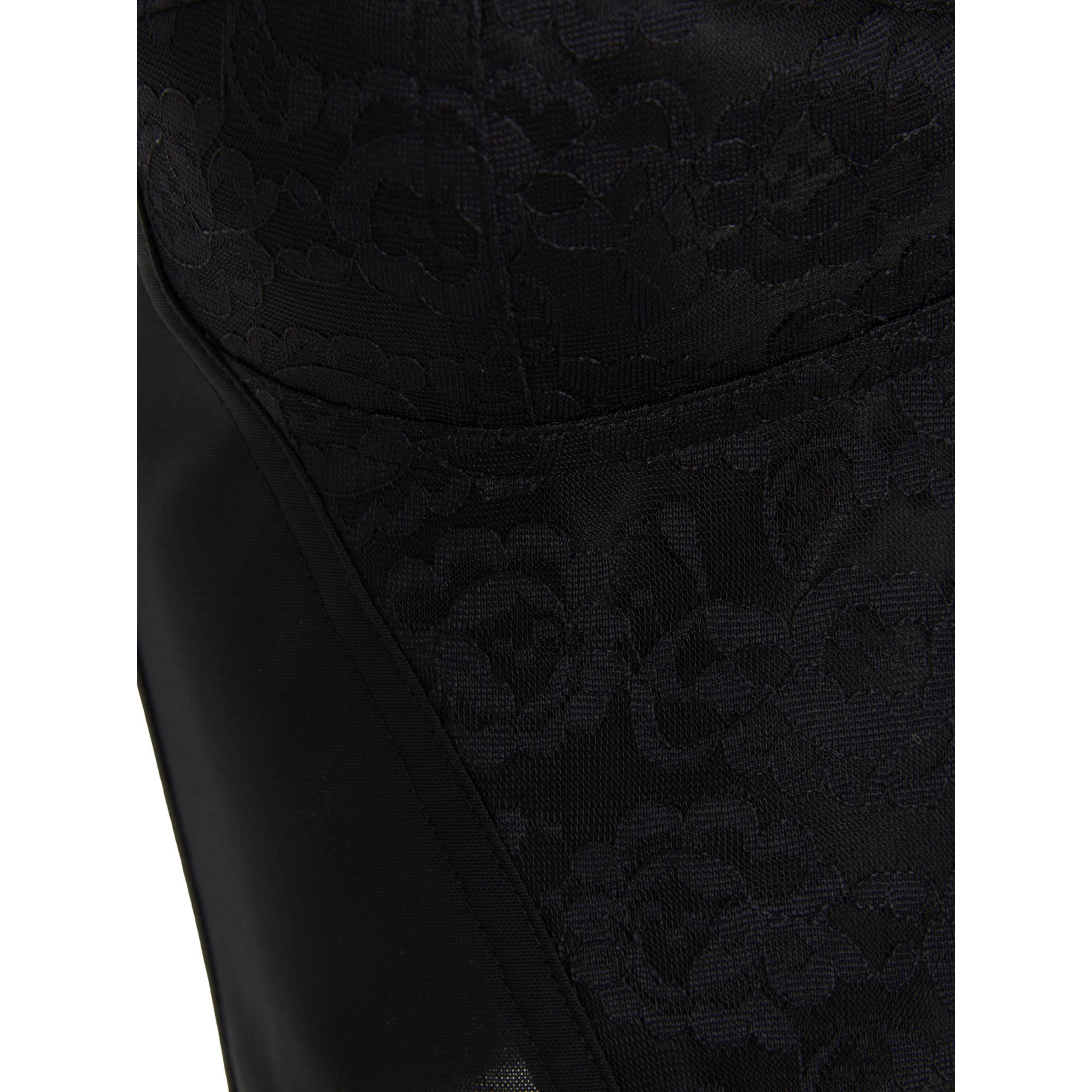 Black Polyamide Tank Tops