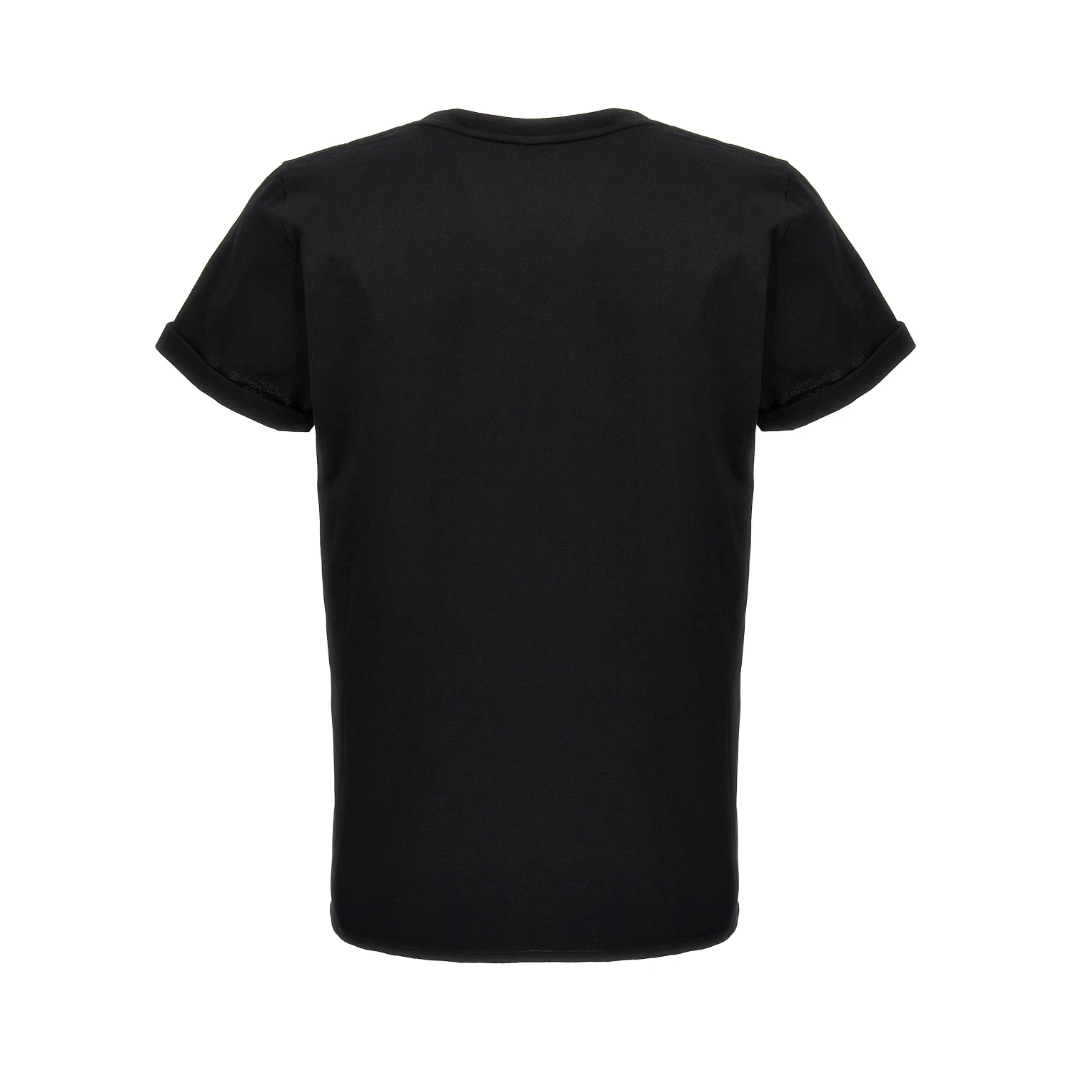 Black Cotton T-Shirt
