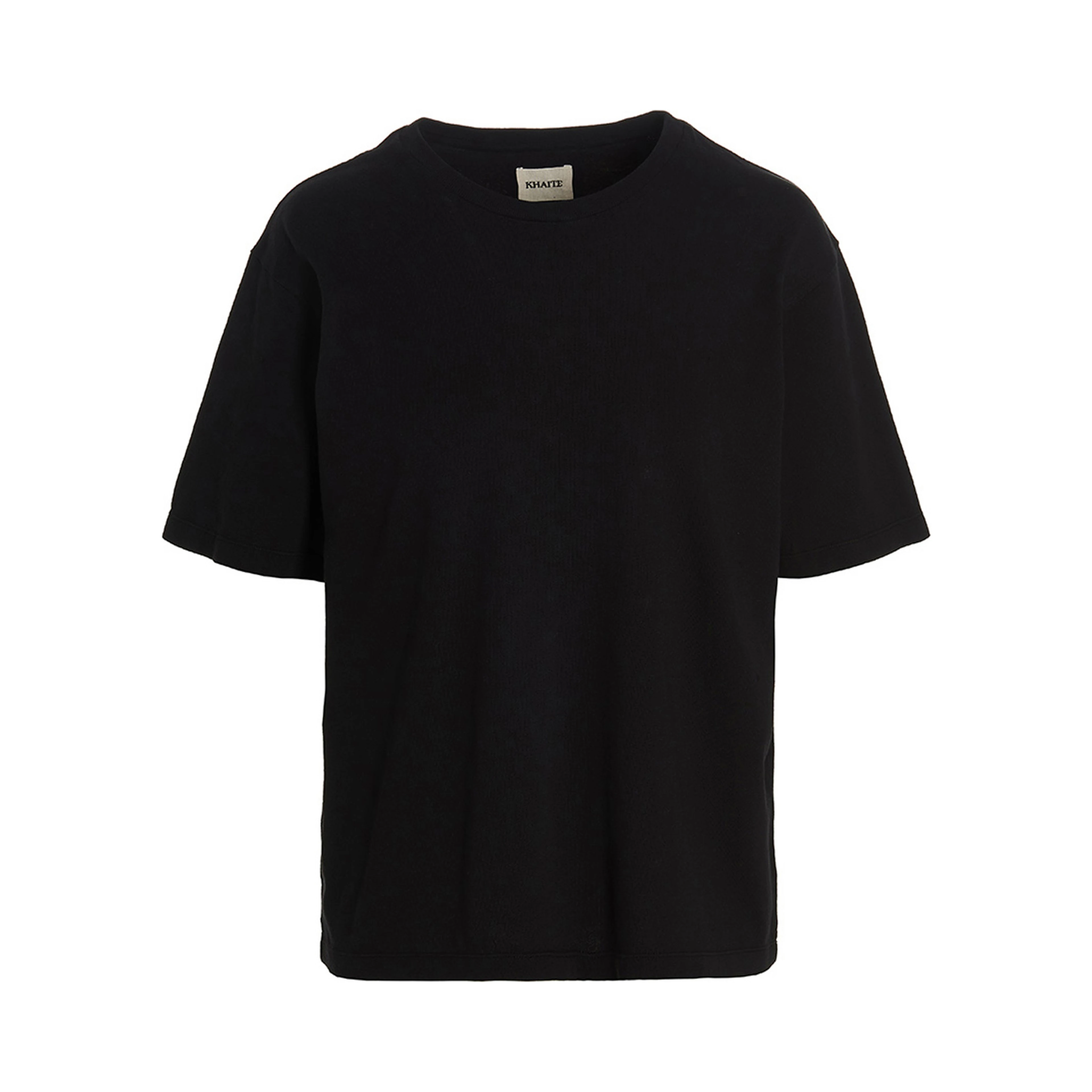 Black Cotton T-Shirt