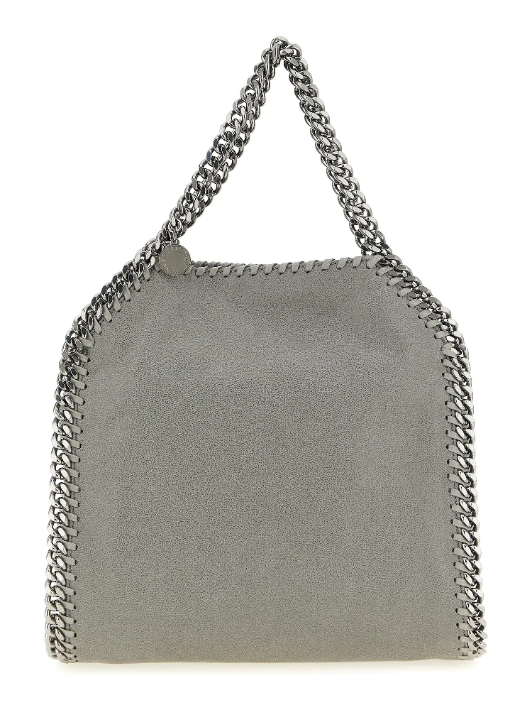 Gray Polyester Handbag