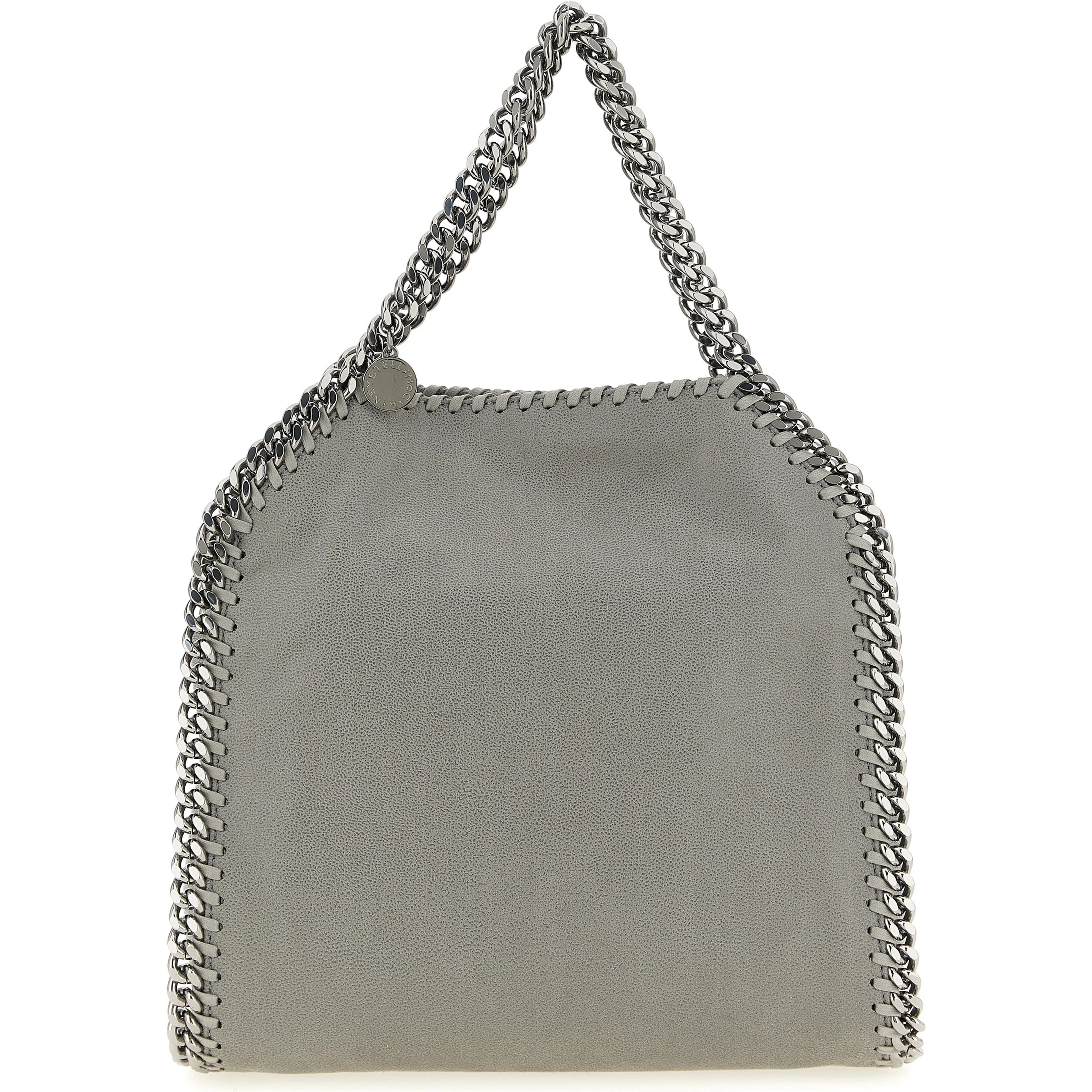 Gray Polyester Handbag