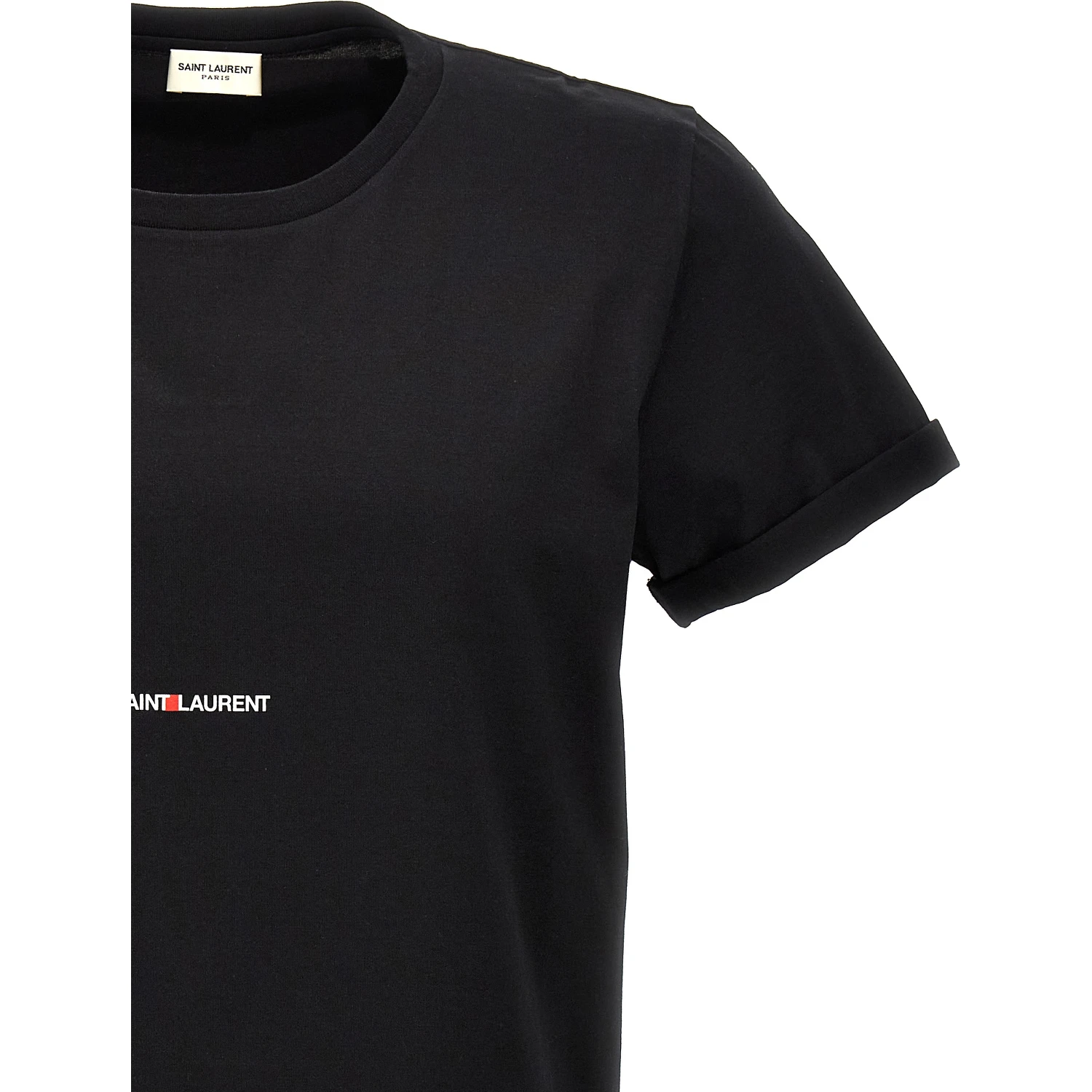 Black Cotton T-Shirt