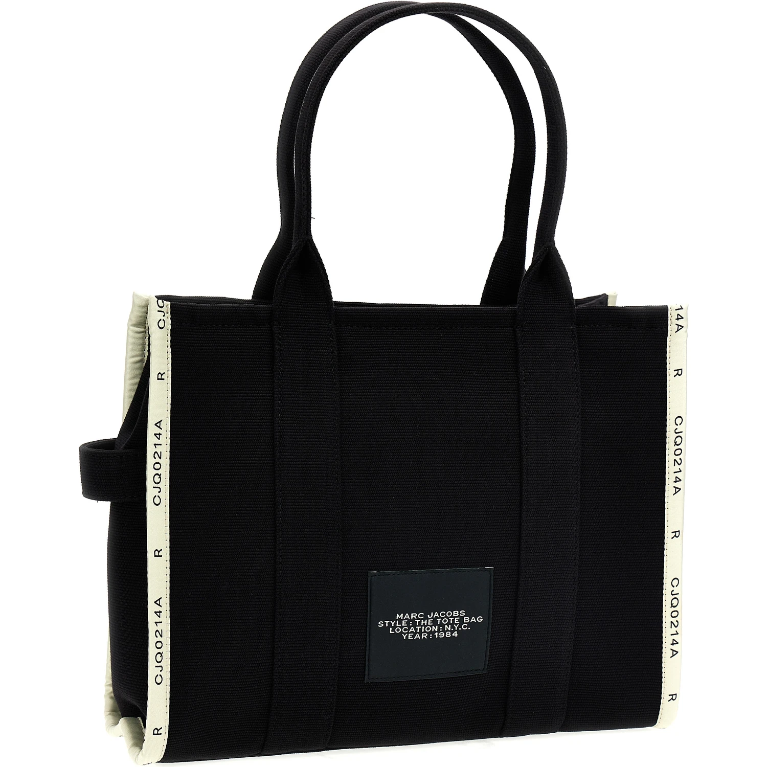 Bicolor Cotton Tote Bag