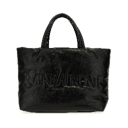 Black Lamb Leather Tote Bag
