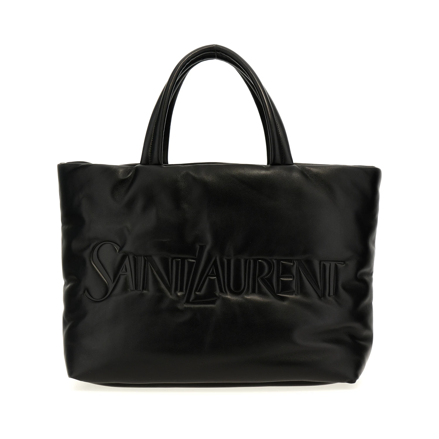 Black Lamb Leather Tote Bag