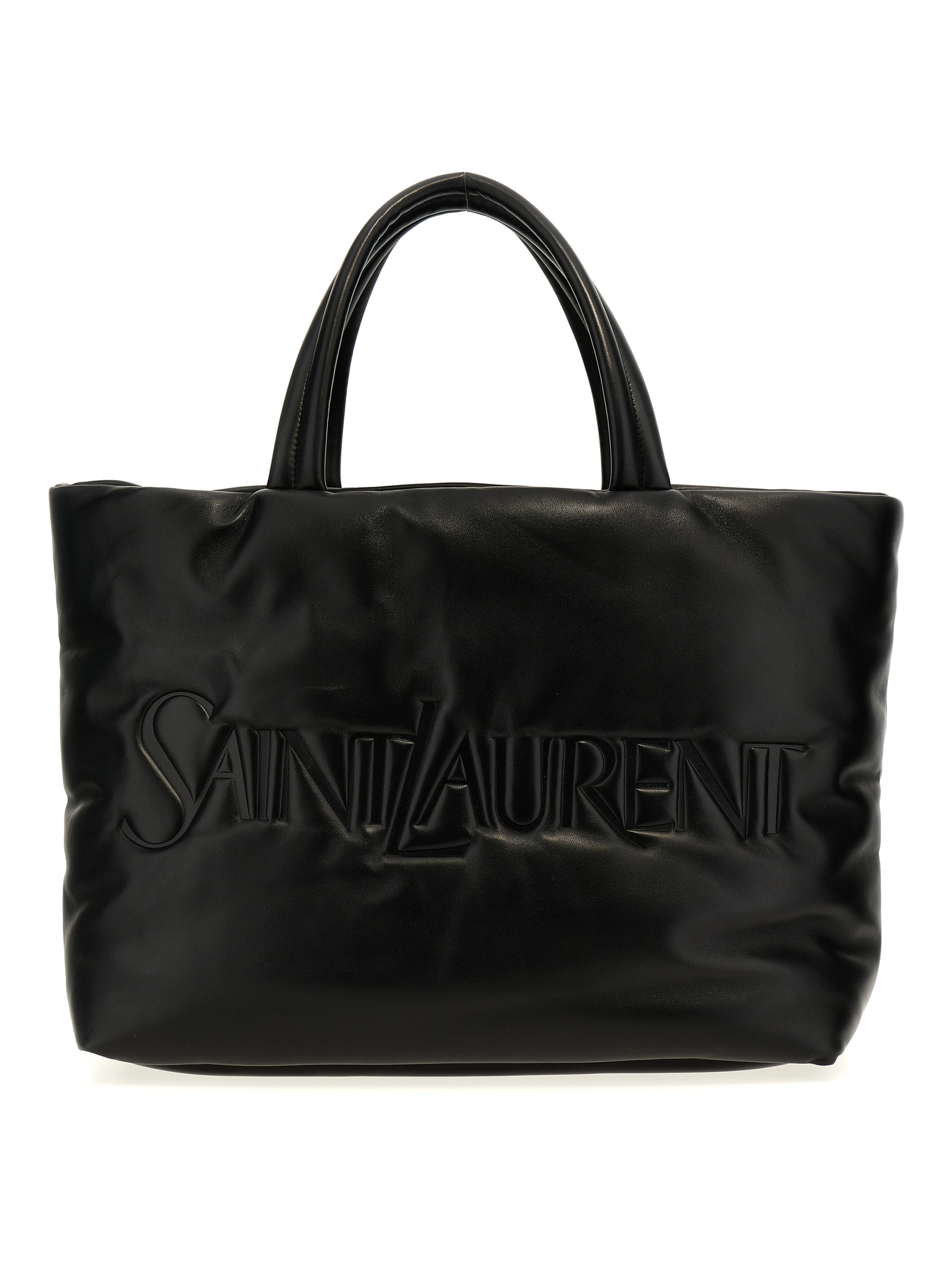 Black Lamb Leather Tote Bag
