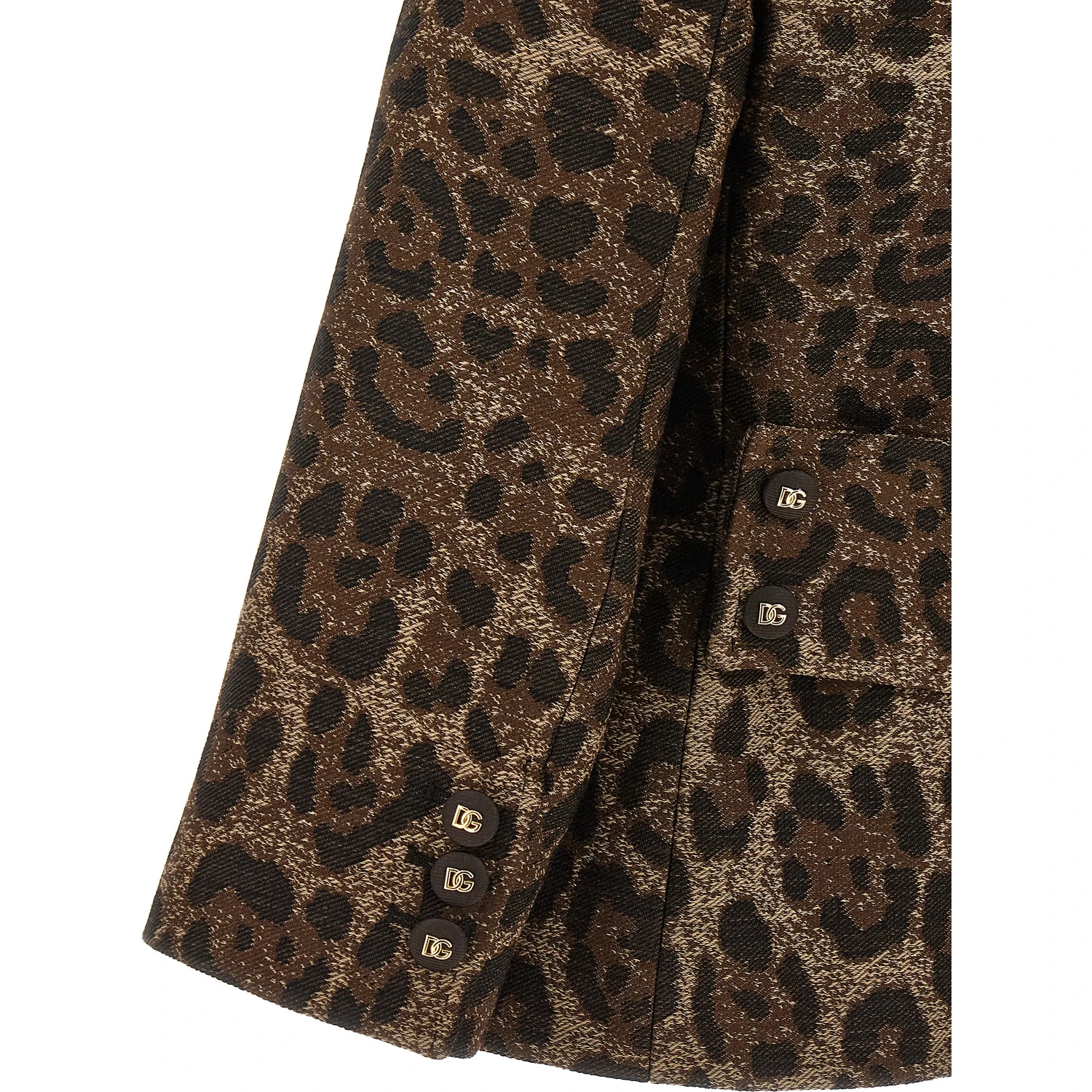 Brown Virgin Wool Blazer