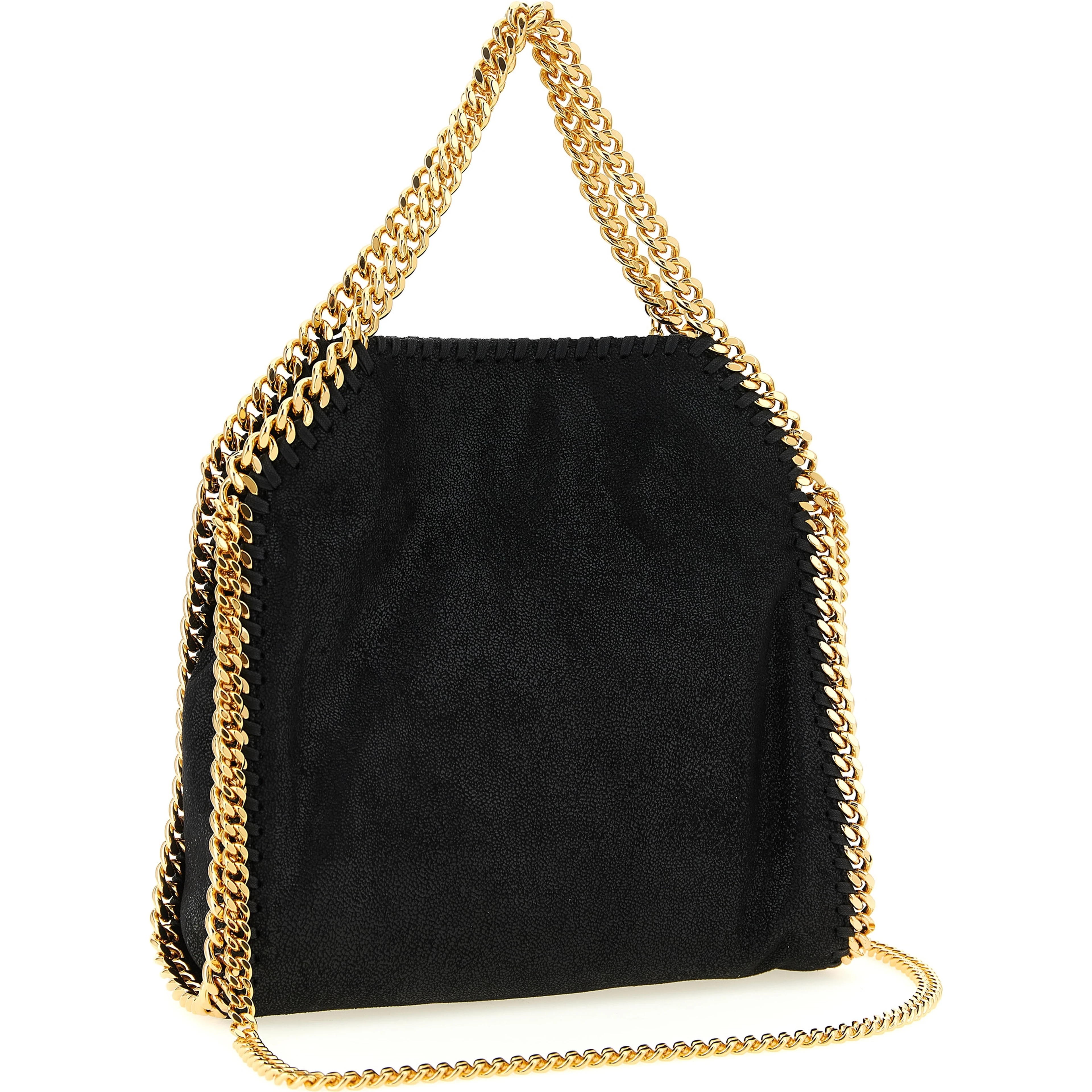 Black Polyester Handbag