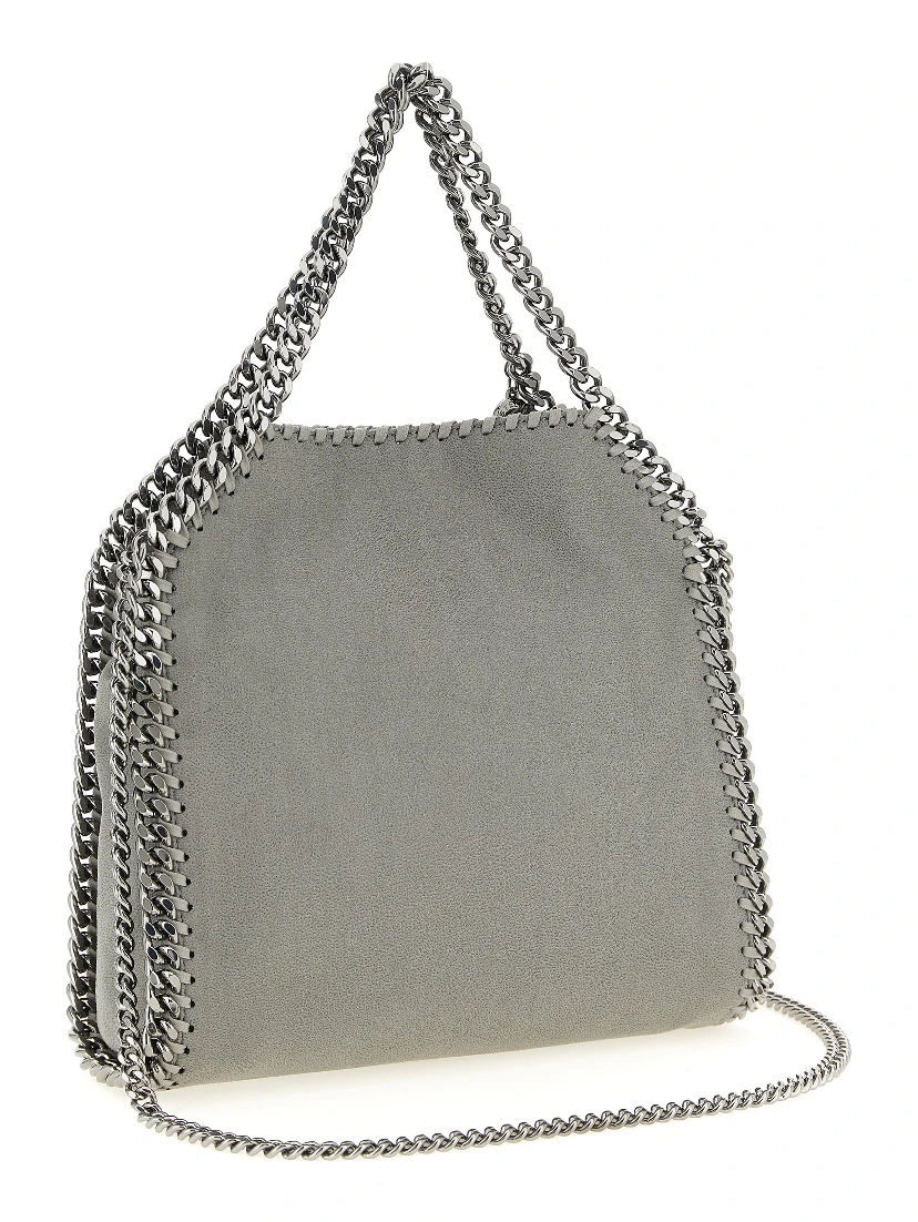 Gray Polyester Handbag