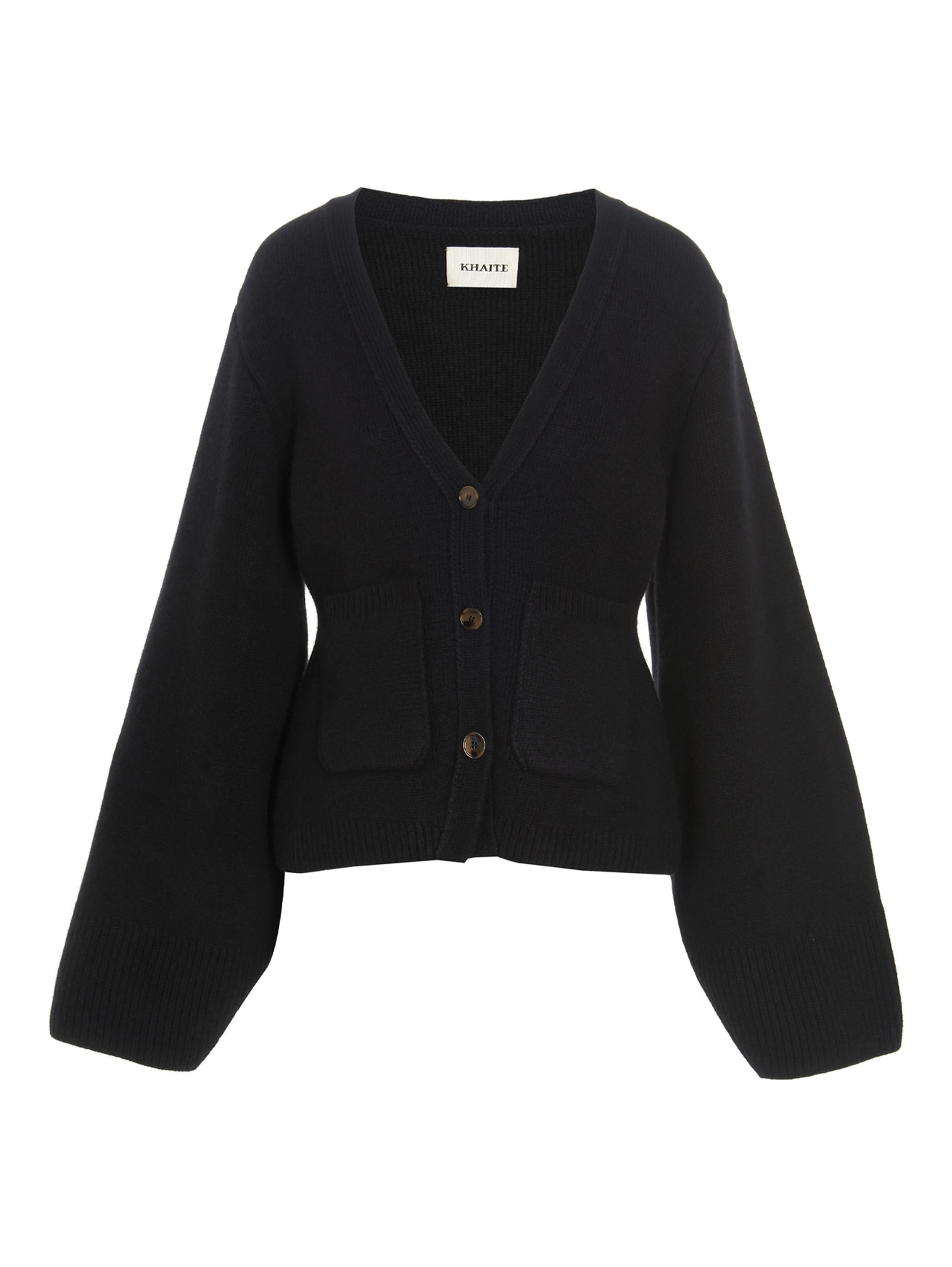 Black Cashmere Cardigan