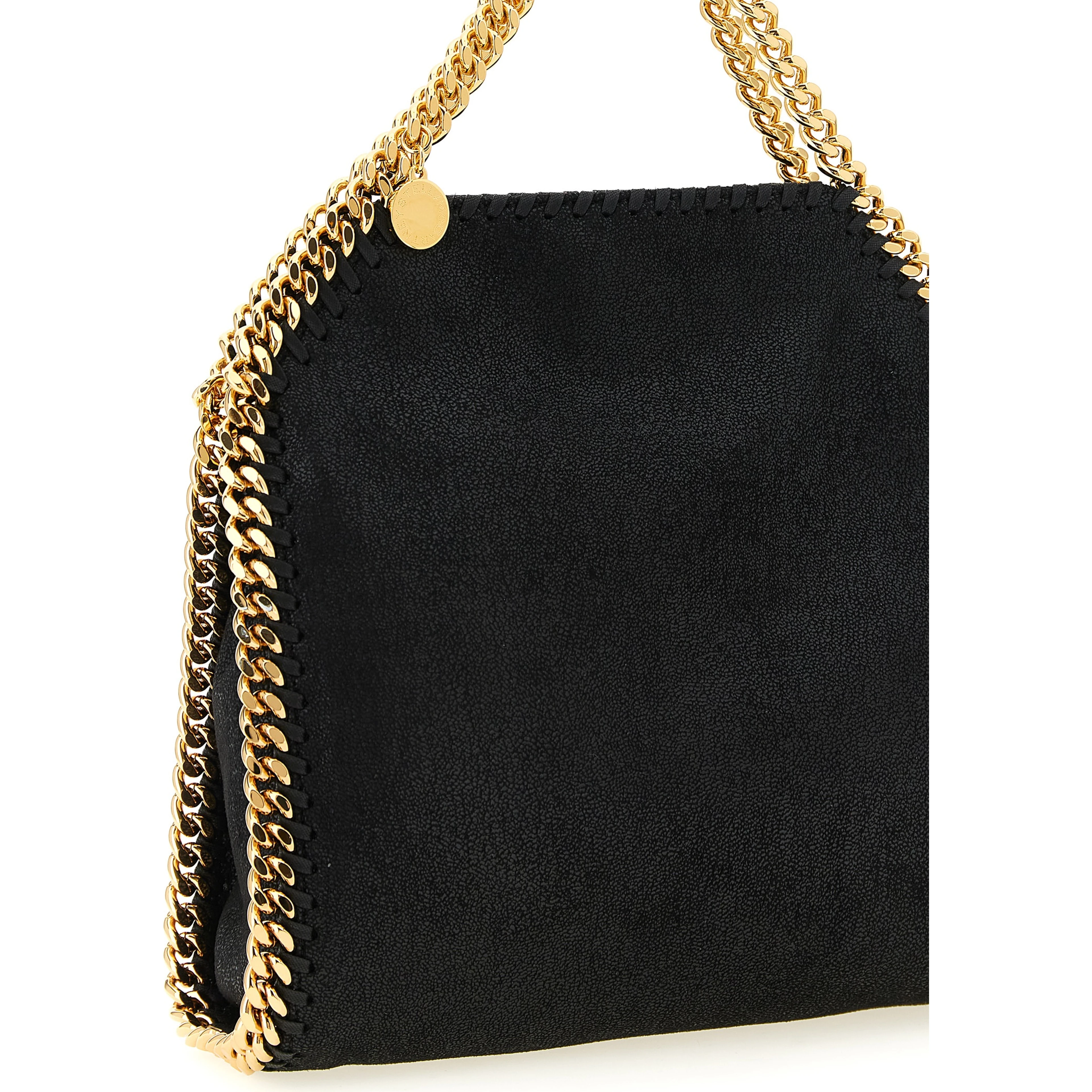 Black Polyester Handbag
