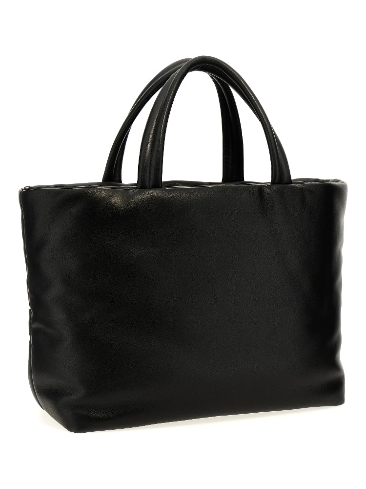 Black Lamb Leather Tote Bag alternative