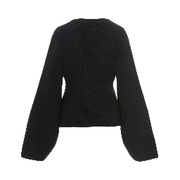 Black Cashmere Cardigan