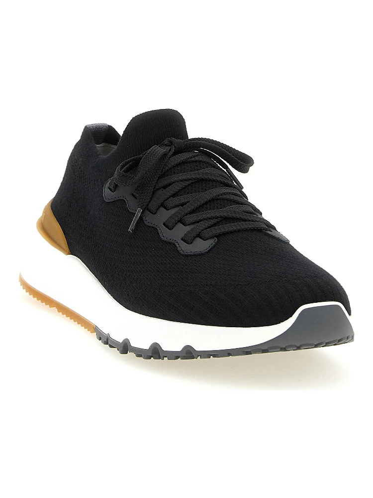 Black Polyethylene Athletic Sneakers alternative