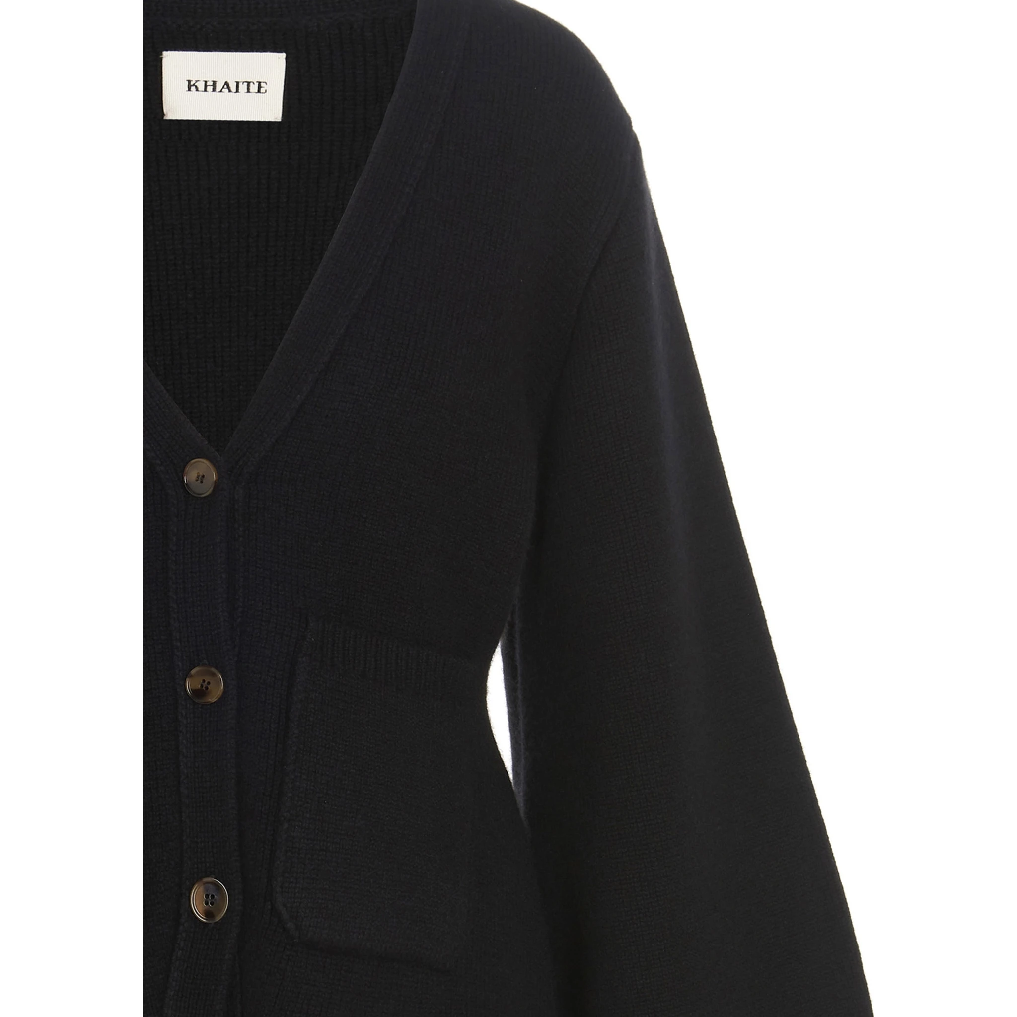 Black Cashmere Cardigan