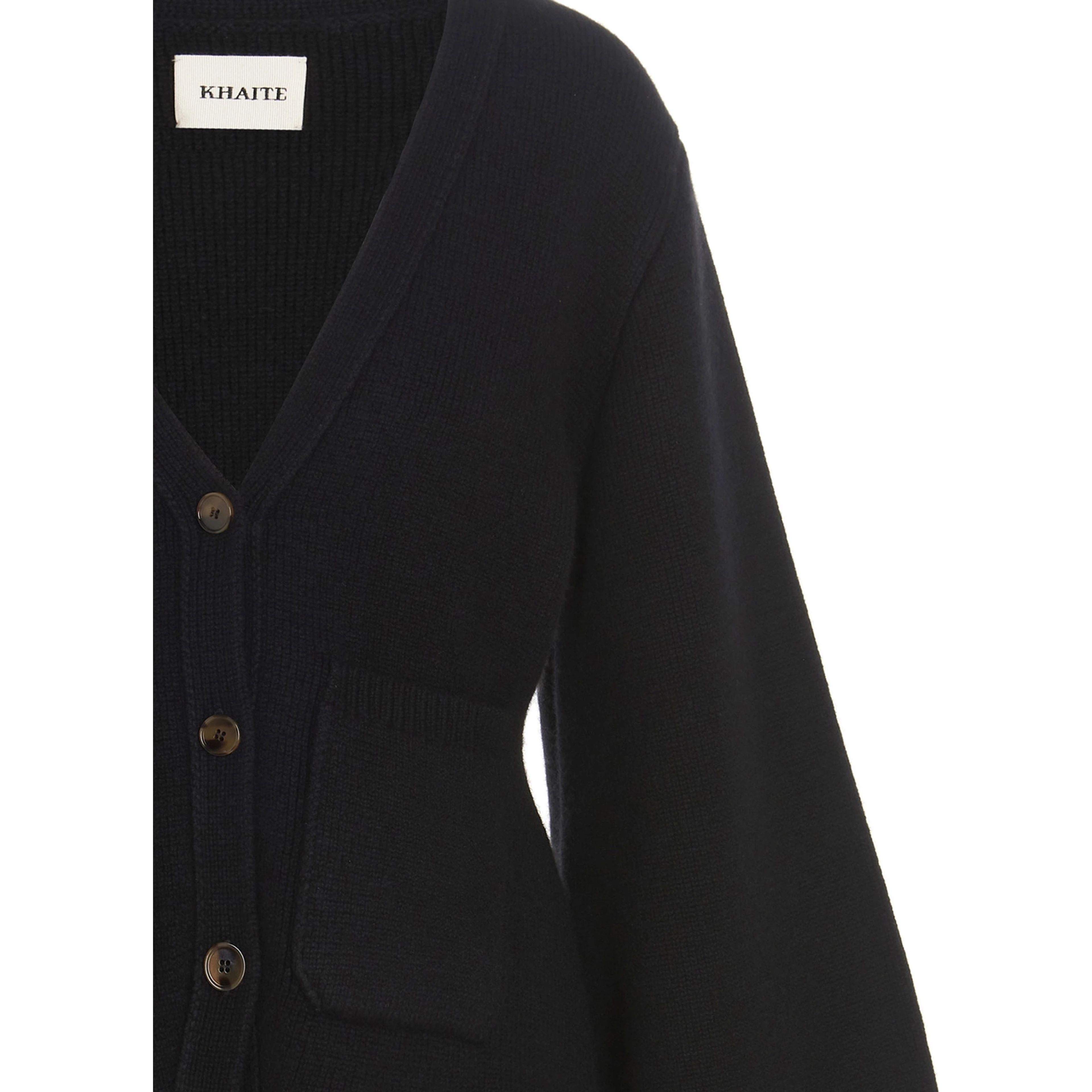 Black Cashmere Cardigan