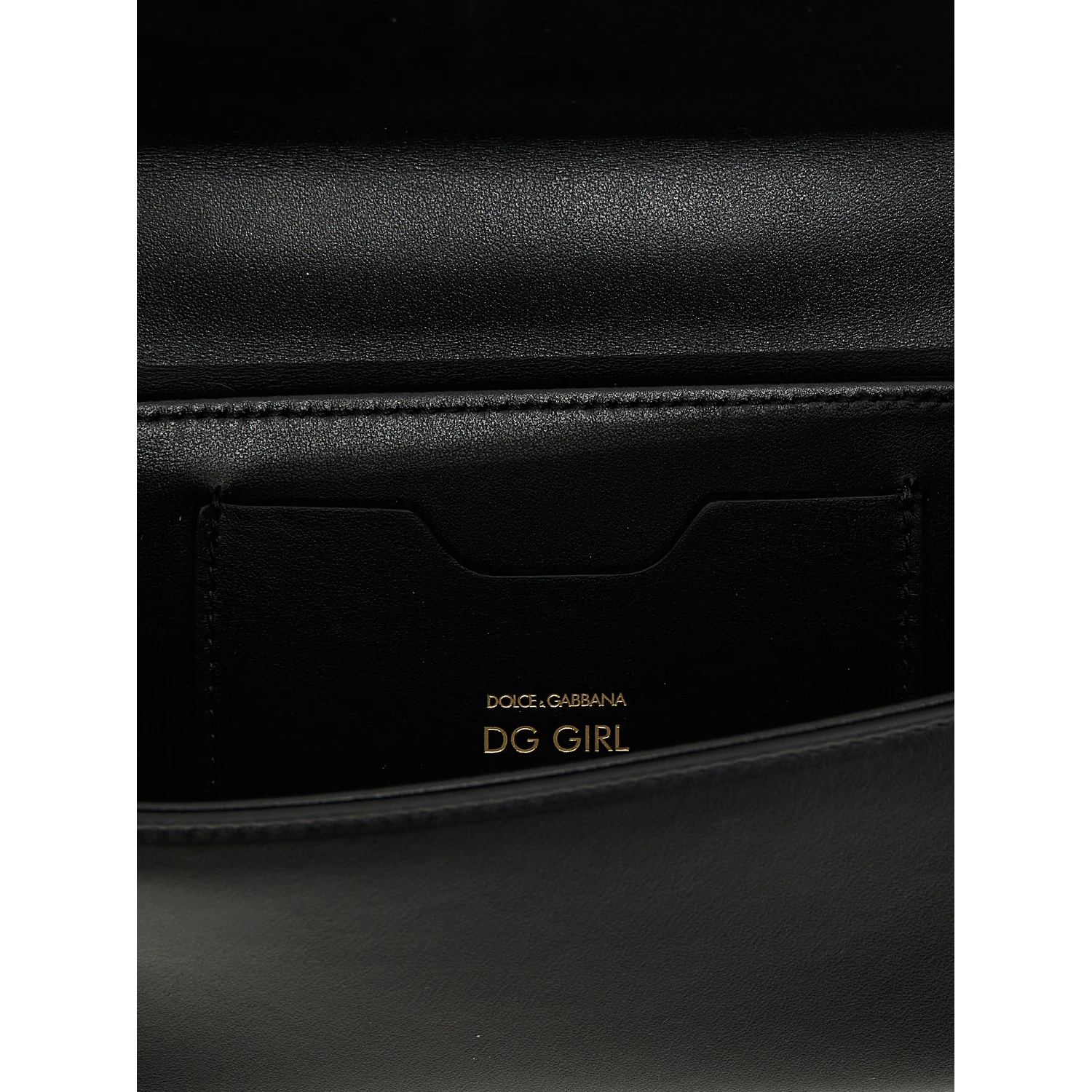 Black Calfskin Crossbody Bag