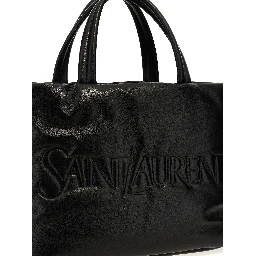 Black Lamb Leather Tote Bag