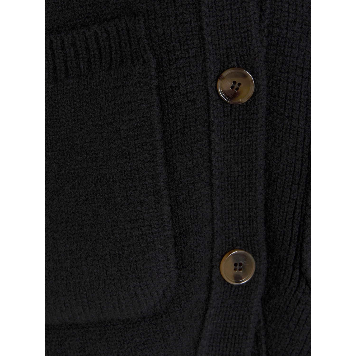 Black Cashmere Cardigan