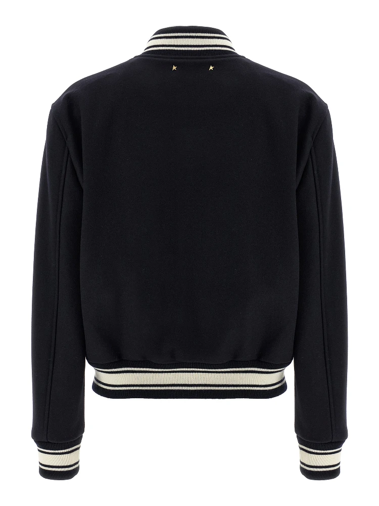 Blue Virgin Wool Bomber alternative