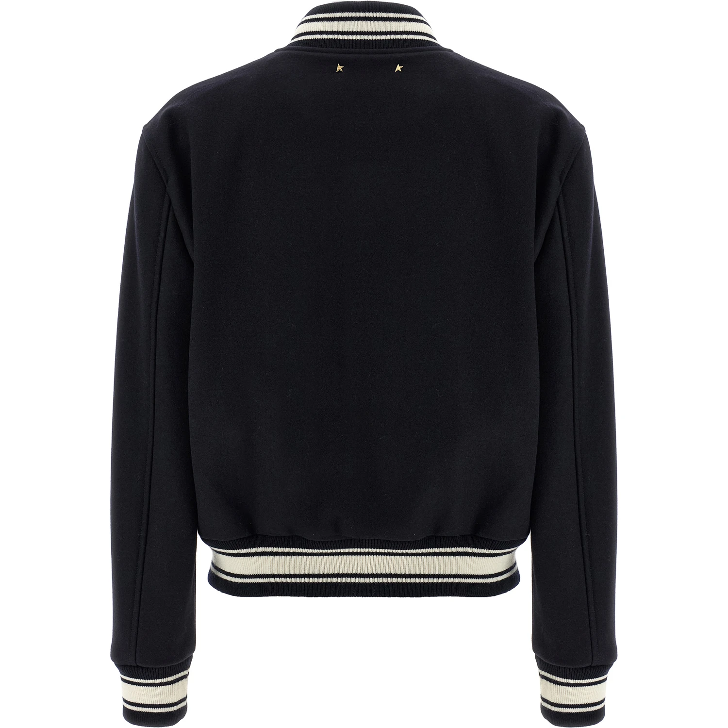 Blue Virgin Wool Bomber