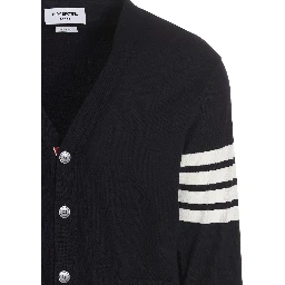 Blue Merino Wool Cardigan