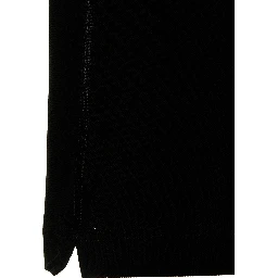 Black Cotton Polo Shirt